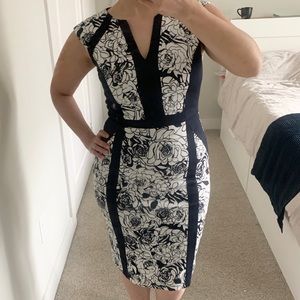 M&S Per Una Bodycon Sleeveless Dress Sz: 10